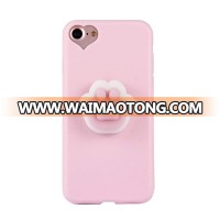 Lovely 3D Cat Paws Soft TPU Squishy Toys Phone Case Candy Cartoon Cover for Iphone 8